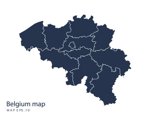 Belgium map