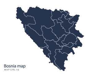 Bosnia map