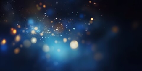 Fototapeta premium Abstract Bokeh Background with Warm and Cool Tones