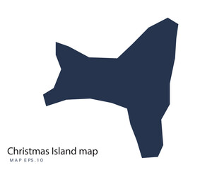 Christmas Island map