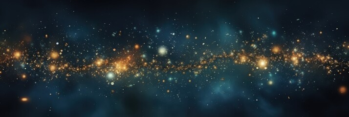 Obraz premium A Cosmic Tapestry of Stars