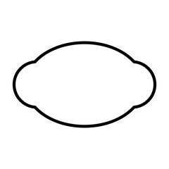 Label Frame Shape Line Icon