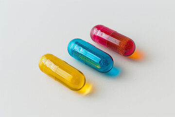 Colorful Capsules: Modern Medicine Art