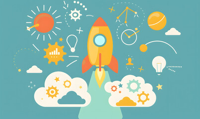 business and idea thinking concept.