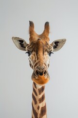 Giraffe's Head and Neck Close Up