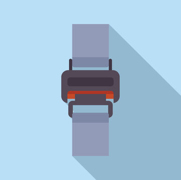 recommend clip art: Seat belt buckle fastening while driving, ensuring safety and protection during travel