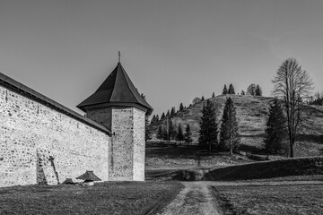 Sucevita Monastery - Europe, Romania, Suchav region, Sucevita,  30.03.2024 year