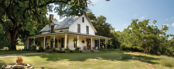 Beautifully restored farmhouse with a rustic feel.