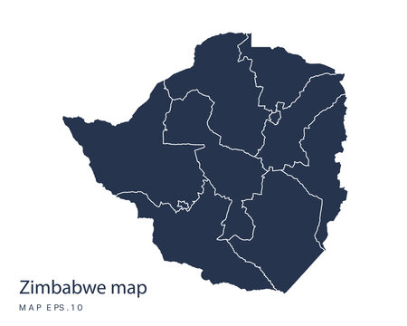 Zimbabwe map