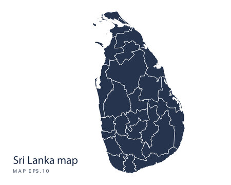 Sri Lanka map