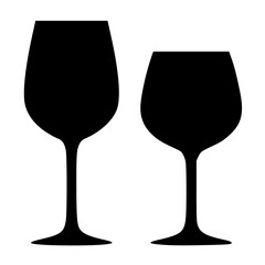 Glass of wine sign 