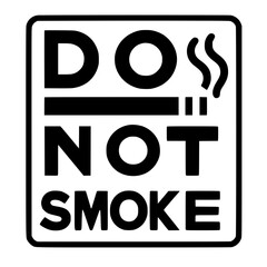 Don’t smoke symbol 