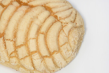 pan concha blanca, panaderia, pan, vainilla, pan artesanal, pan dulce, pan mexicano