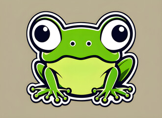 Fototapeta premium frog generative ai