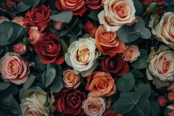 Close-up of mixed flowers