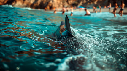 shark, beach, ocean, attack, shark bite, dolphin, sand, Florida, swimming, danger, water, beach season, teeth,