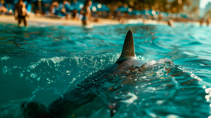 shark, beach, ocean, attack, shark bite, dolphin, sand, Florida, swimming, danger, water, beach season, teeth,