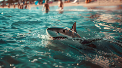 shark, beach, ocean, attack, shark bite, dolphin, sand, Florida, swimming, danger, water, beach season, teeth,