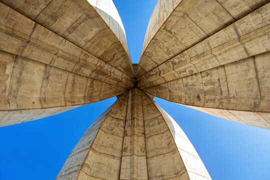 The martyr&acute;s memorial in Algier