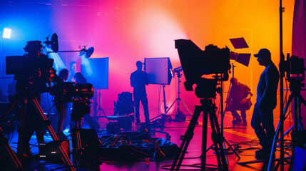 commercial video film movie making set, studio