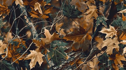 Camo pattern wallpaper