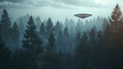 UFO, flight, levitation, fantasy, field, city, attack, beam, laser, aliens, invasion,