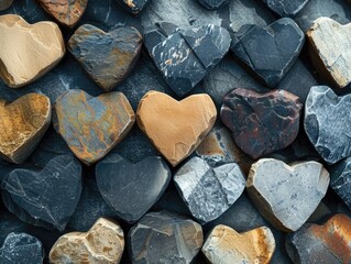 Stacked rock formation
