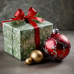 Christmas tree in the city