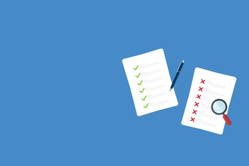 Fototapeta na wymiar Rules and regulations, policy and guideline for employee or users to follow, legal term, corporate compliance or laws, standard. 