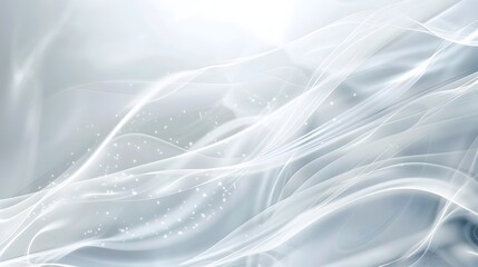 Fototapeta premium Mesmerizing Fluid Motion in Shimmering Ethereal Elegance