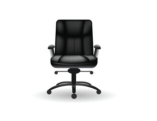 Office Chair vector illustration on white isolated