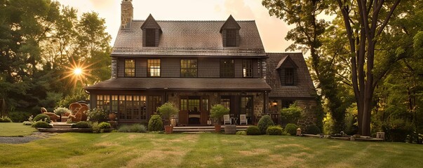 Beautifully restored farmhouse with a rustic feel.