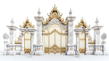 Obraz premium thai temple door