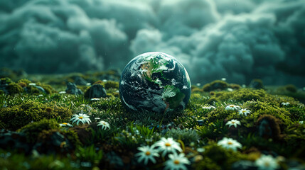 background of save world