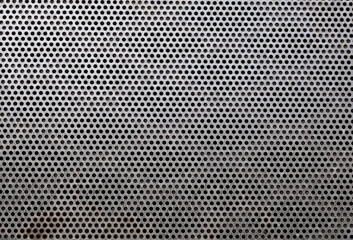 grey steel mesh metal texture background