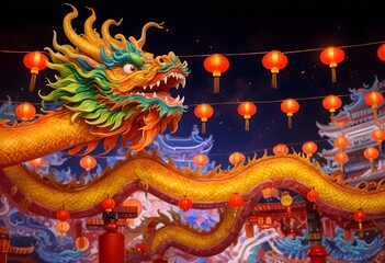 Fototapeta premium Chinese new year lunar year photography