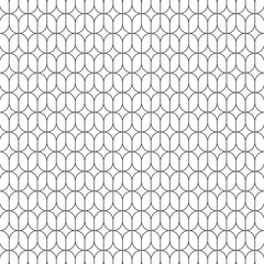 Geometric Vintage Shape Linear Seamless Pattern Background