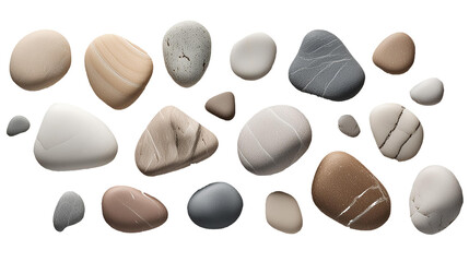 Isolated Rocks Transparernt PNGs, Graphic Resource