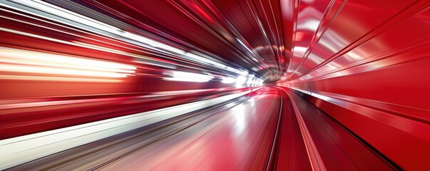 US flag with a motion blur effect, creating a sense of movement and speed