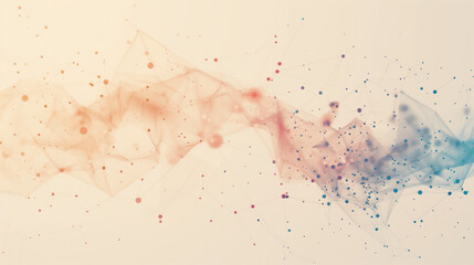 Abstract Geometric Network Background Illustration