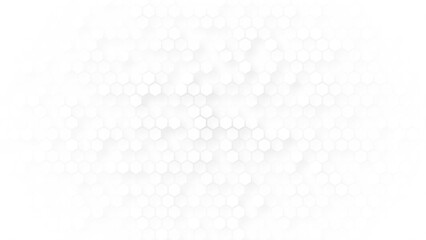 Vector seamless cube hexagon pattern. Abstract geometric  background. White honey hexagonal cells texture. Mosaic or speaker fabric shape pattern. 