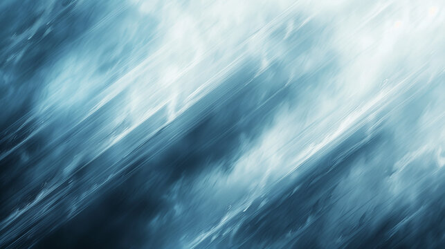 Dynamic Snowstorm - Blurred Snowfall & Motion Blur Effect Background Wallpaper
