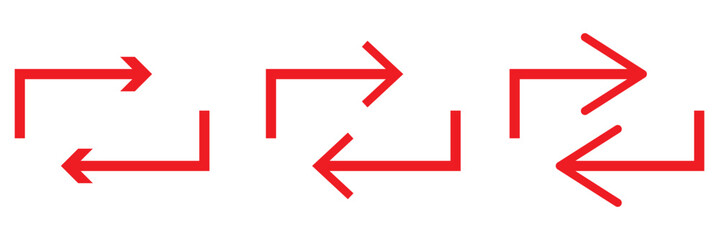 Data Transfer Icon Set. Symbols for Money Trade and Data Exchange.