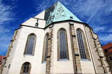 Fototapeta premium St. Peter's Cathedral is an interdenominational church in Bautzen 