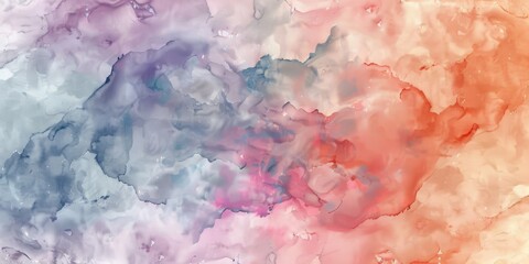 Colorful abstract watercolor background with blue and red shades, perfect for art and design purposes