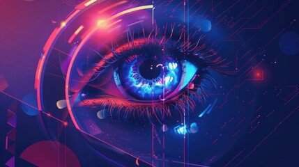 Cybernetic Eye: A Digital Vision