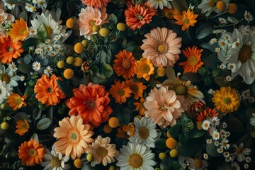 A Colorful Tapestry of Blooms