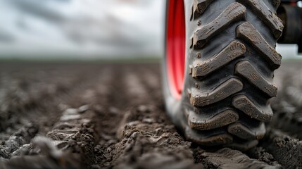Soil compaction tester in action in a field