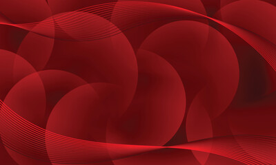 red abstract