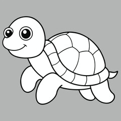 vector turtle art free download 